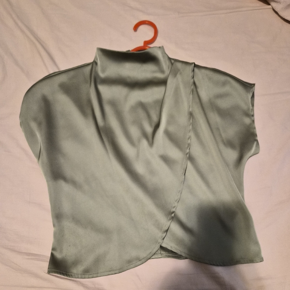 Dynamite Sage Green Top